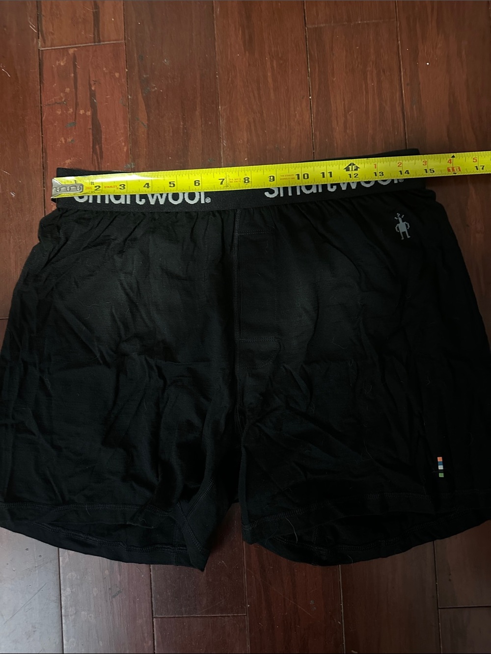 Smartwool Men's Merino Wool Boxers Briefs Medium Black NIB - Picture 9 of 12